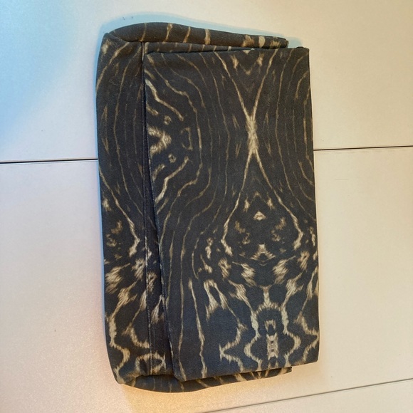 H&M Limited Edition Zebra Print Suede Clutch - Picture 10 of 13